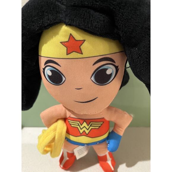 Dc Comics Dc Super Friends Cute Big Headed Wonder Woman 11" Plush Stuffed - Picture 2 of 5